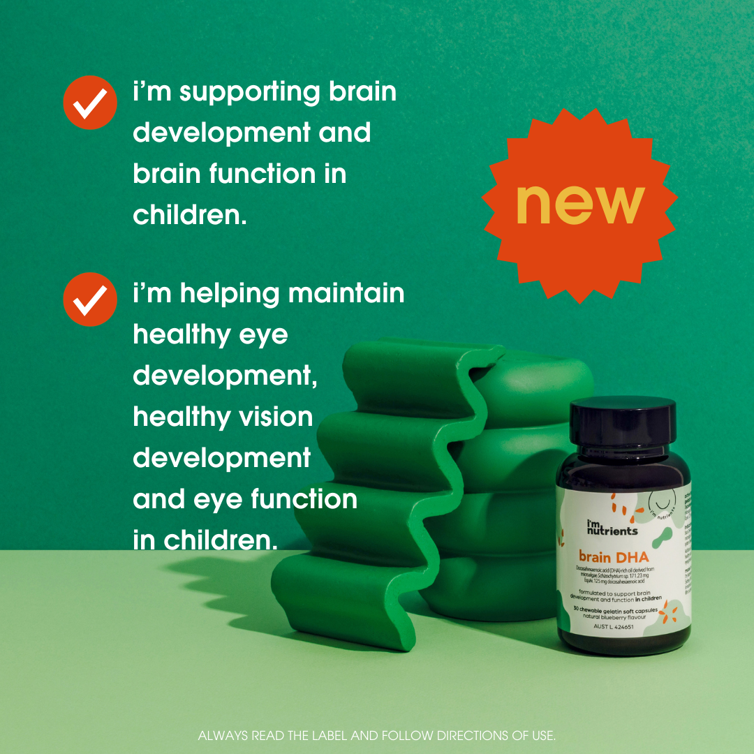 Brain DHA kids supplement - chewable soft gelatin capsule