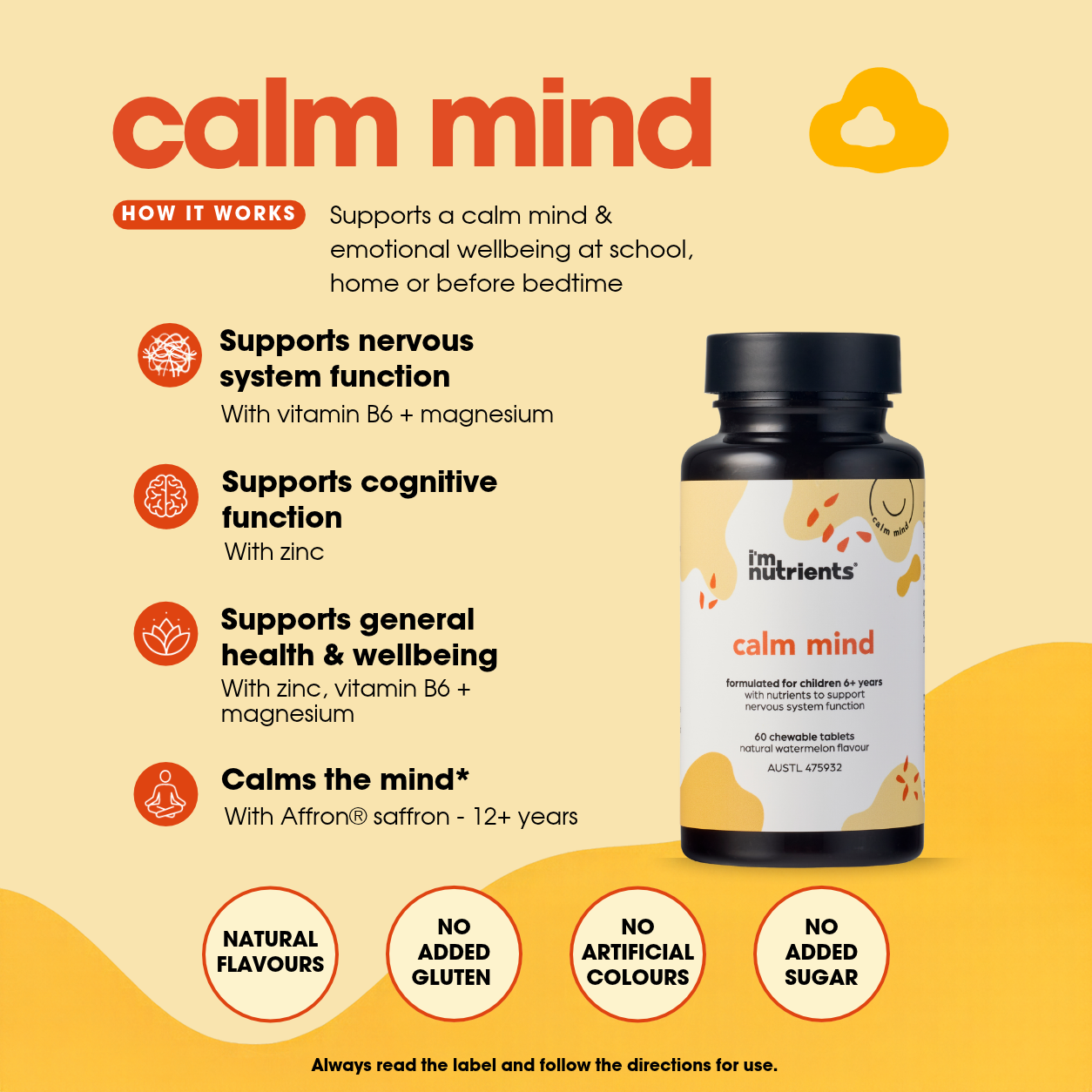 Calm Mind 30 Chewable Tablets