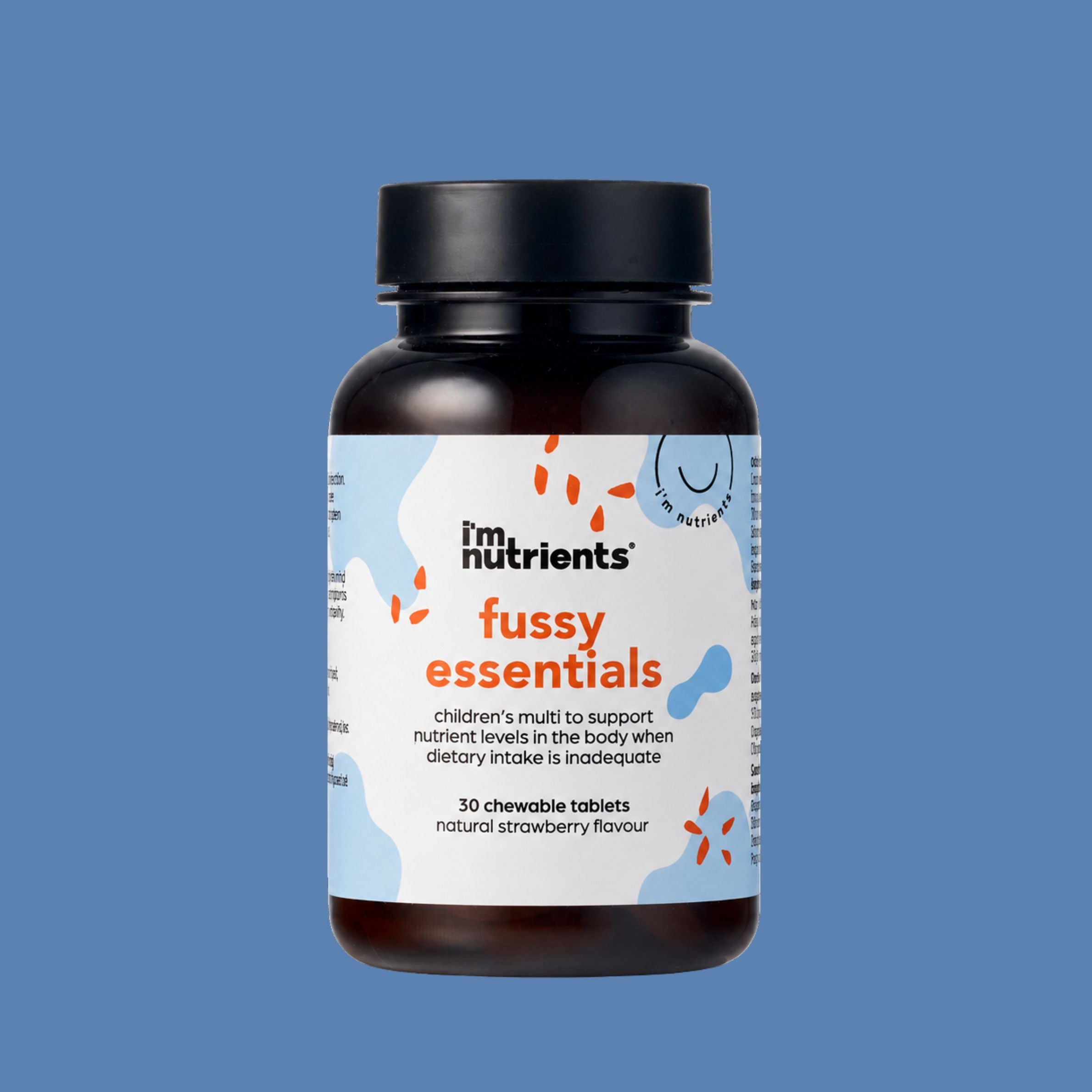 Fussy Essentials Multivitamin Supplement for kids 30 & 60 chewable tablets