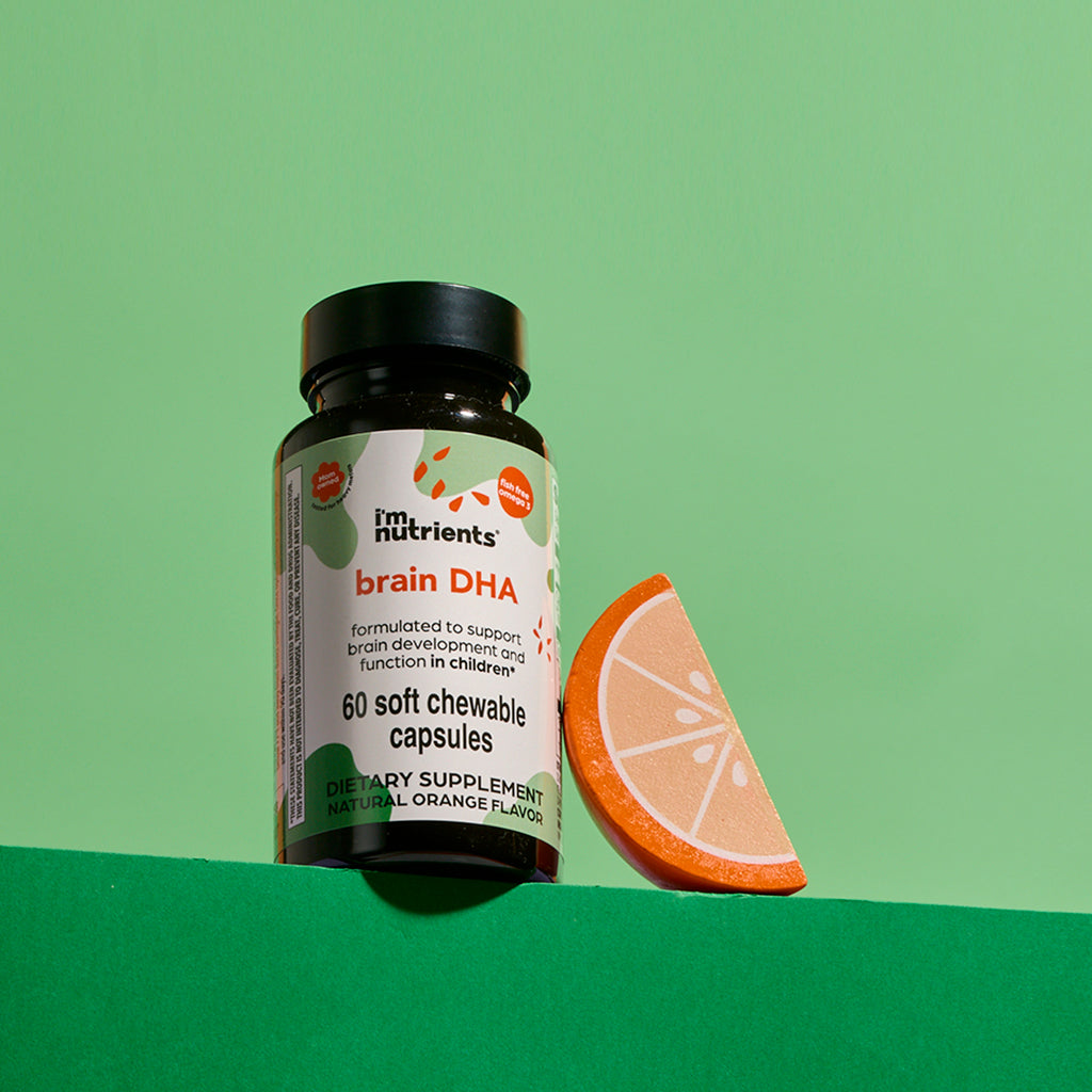 Brain DHA | Children's Algae DHA & Omega 3 Supplement