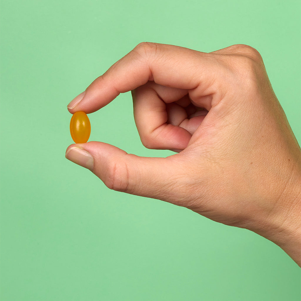 Brain DHA kids supplement - chewable soft gelatin capsule