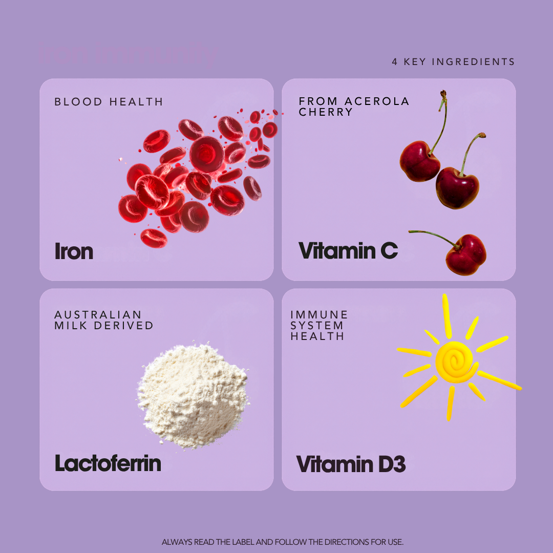 Iron Immunity 60 chewable tablets
